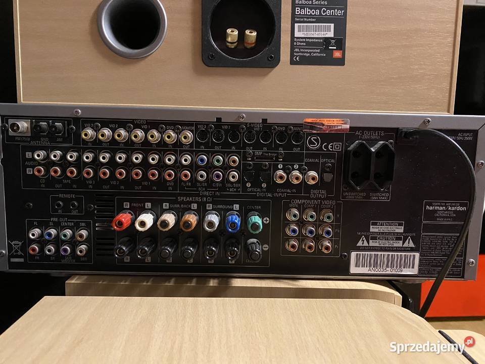 JBL BALBOA 71 HarmanKardon AVR 240 z pilotem mazowieckie