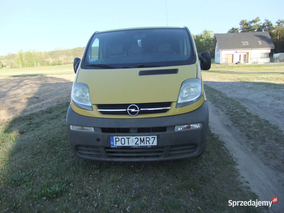 Opel Vivaro 19tdi 101 9 osobowe Ostrzeszów