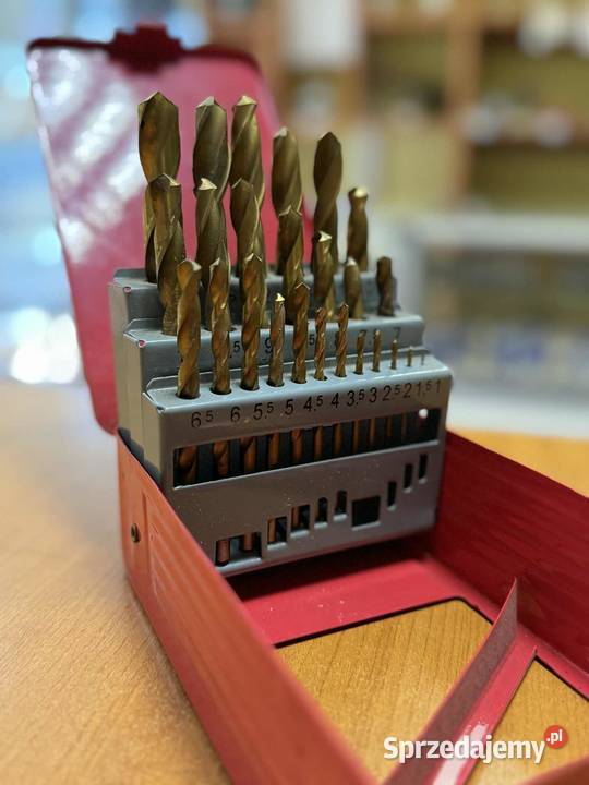 Zestaw wierteł do metalu 113mm 25 Elbląg sprzedam