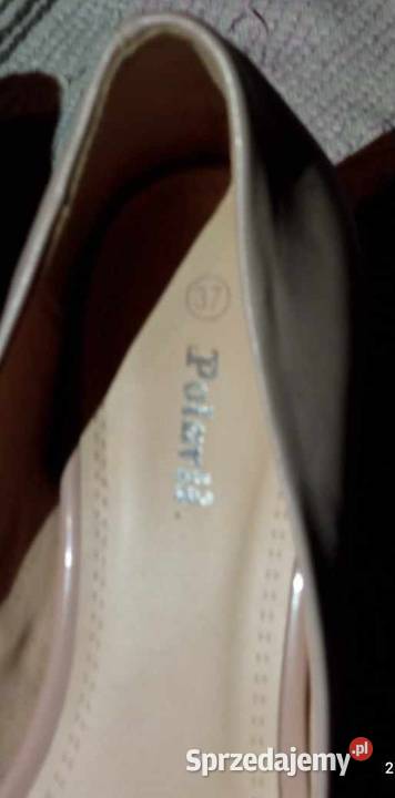 CZÓŁENKA szpilki niebieskie 37