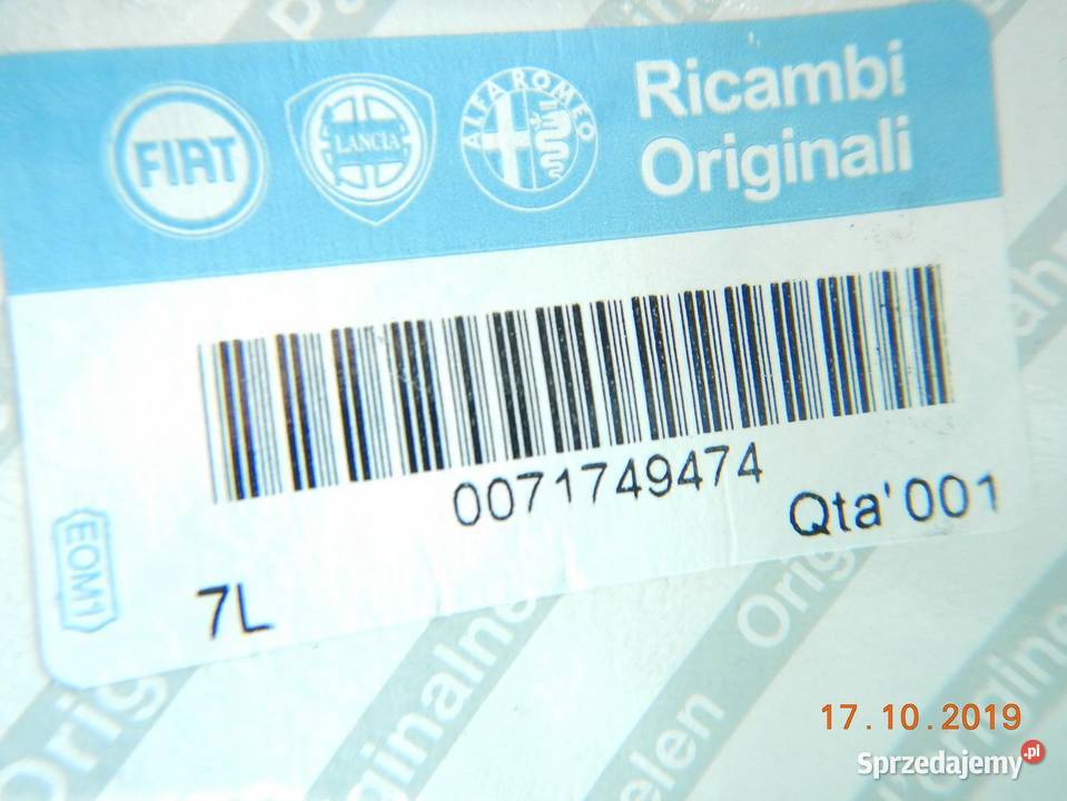 PASEK ROZRZĄDU FIAT STRADA 9906 12 71749474 ASO sprzedam