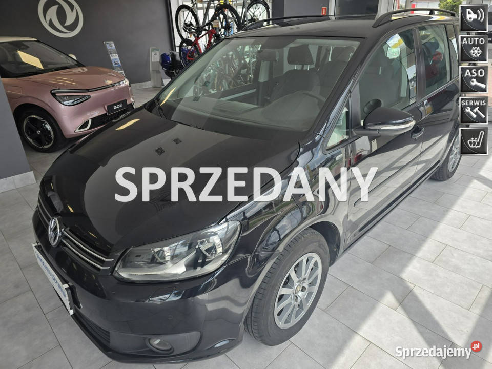 Volkswagen Touran 16TDI 105 Grzane fotel Stan II nieuszkodzony Touran małopolskie Tarnów