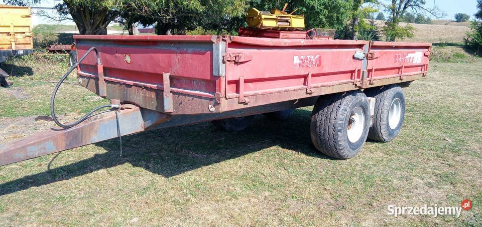 Tuhti M90 Przyczepa Wywrotka 9000 podlaskie Szołtany sprzedam