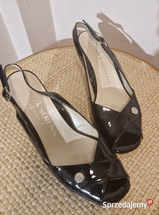 Buty damskie wizytowe włoskie Donna Serena 39 skóra ekologiczna Lublin