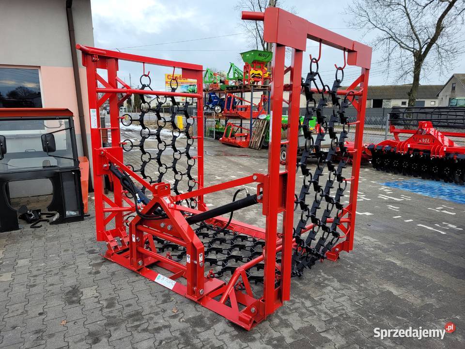 Włóka łąkowopolowa 6m 4ka brona polowa palcowa