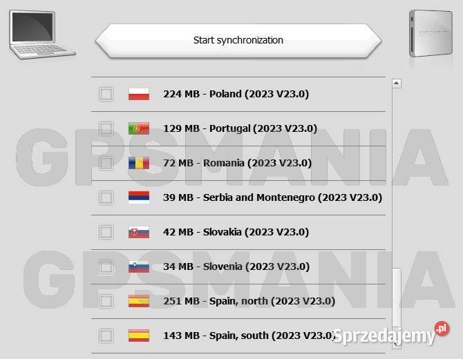 Becker Map Pilot 2023 V230 Mapa Mercedes Europa łódzkie Łódź