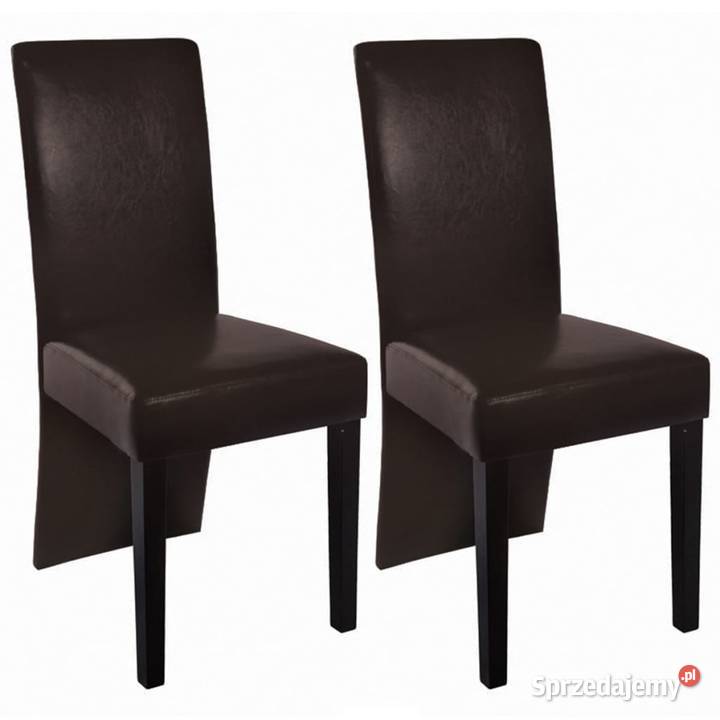 vidaXL Krzesła stołowe, 2 szt., 60250