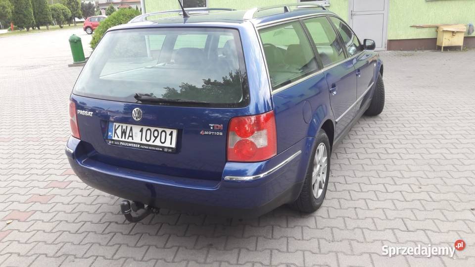 Passat 19TDI 4 motion diesel Samochody osobowe