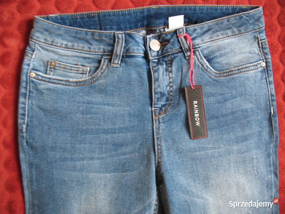 Spodnie damskie jeans 34 XS biodra 90 Nowe Rozmiar 34(XS) Siedlce