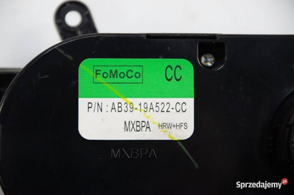 PANEL KLIMATYZACJI FORD RANGER V AB3919A522CC Lipno