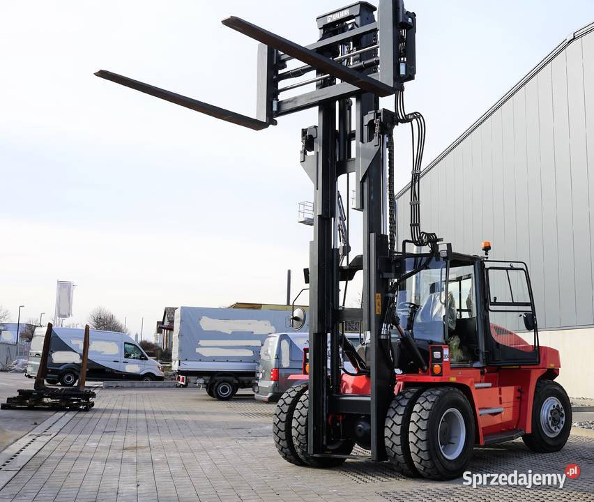 WÓZEK WIDŁOWY 12 TON używany Kalmar dużych Elbląg