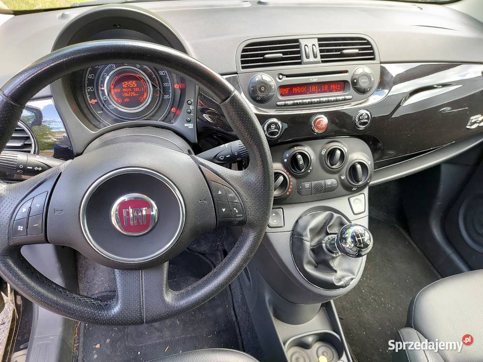 Fiat 500 2010 motor 12 niski przebieg nowy 87KM Wałbrzych