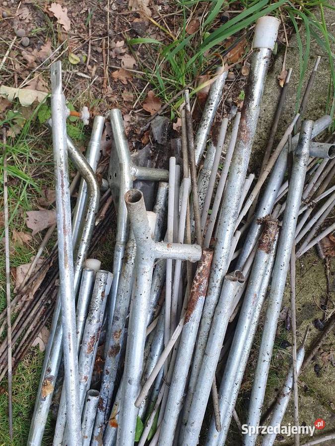 Rurki pręty wciskane ogrodowy stelaż namiotu Warszawa