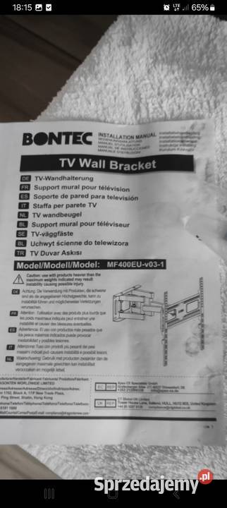 Uchwyt na telewizor 50