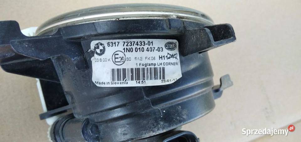 BMW X5 E70 HALOGEN LEWY zachodniopomorskie