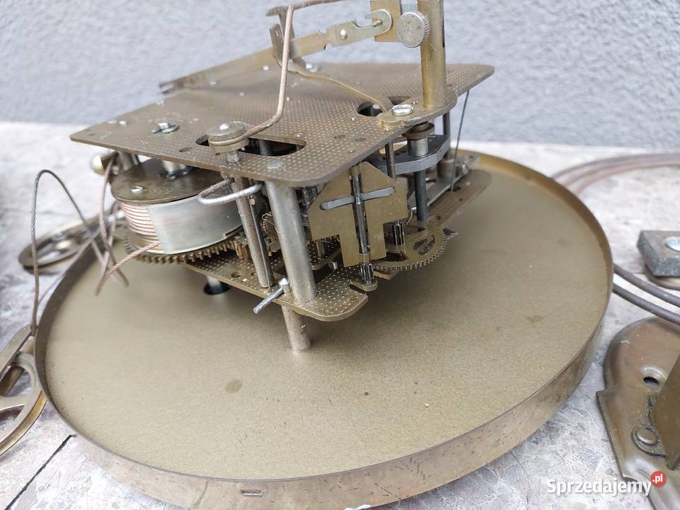 186 Zestaw mechanizm zegara linkowego FHS Hermle Tczew sprzedam