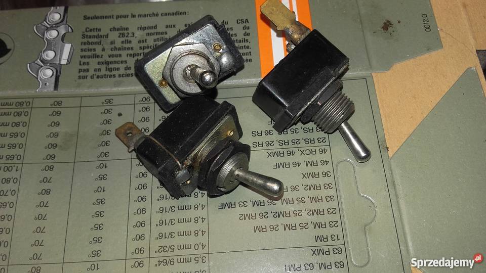 włącznik wyłącznik pilarki Żywiec