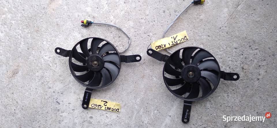 Wentylator chłodnicyradiator fan Ducati Części Jawiszowice