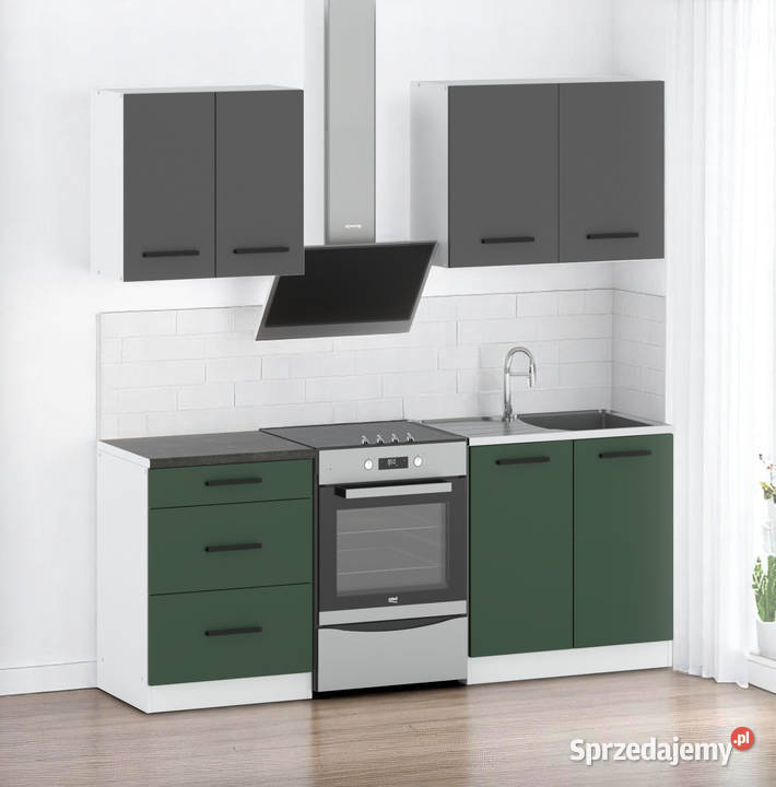 Kuchnia Modułowa Nowoczesna Z Blatem Mała 2m 47cm sprzedam