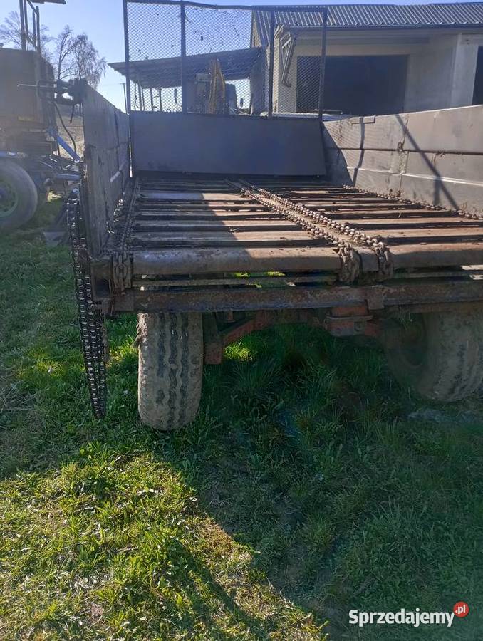 Rozrzutnik obornika tandem nieuszkodzony kujawsko-pomorskie Pamiętowo