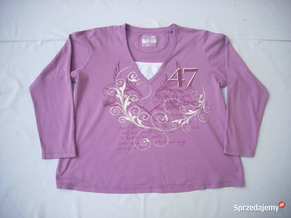 Canda Bluzka Bawełna Nadruk 42 44 małopolskie Nowy Sącz