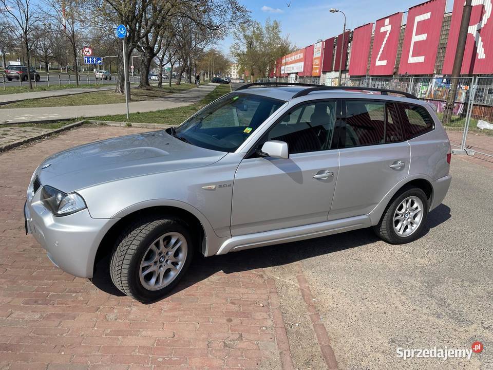 BMW X3 E83 30d 218 M Pakiet Automat Bezwypadkowy Rok produkcji 2006 Warszawa