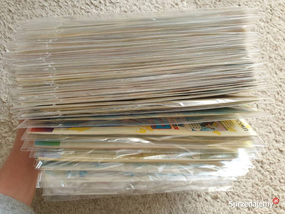 Kaczor Donald zestaw 61 komiksów 1999 Gdynia