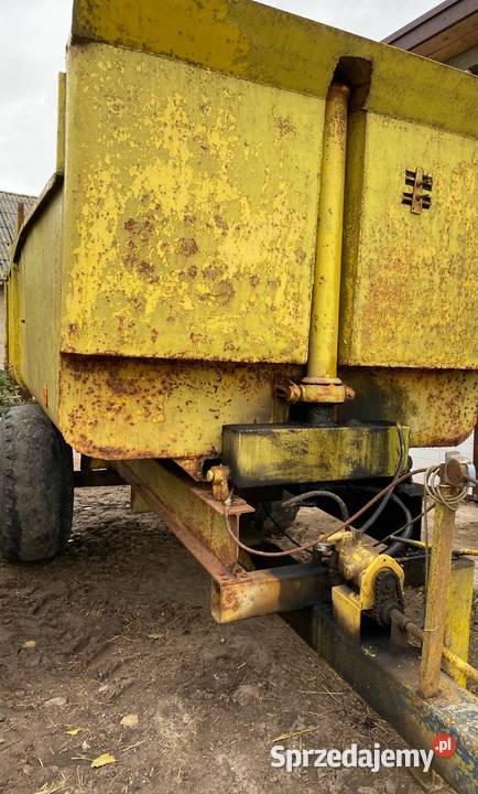 Przyczepa Skorupa 910 ton nieuszkodzony Przyczepy rolnicze podlaskie