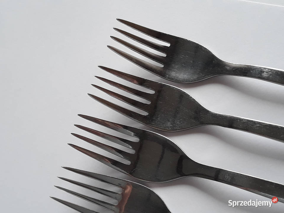 Widelce obiadowe 1 KONWALIE Gerlach sztućce PRL śląskie Dąbrowa Górnicza
