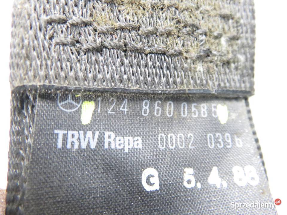 PAS LEWY TYLNY MERCEDESBENZ W124 1248600585