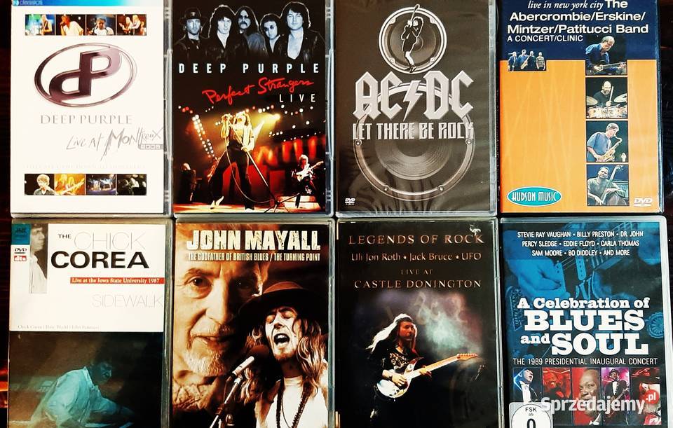 Sprzedam Album Koncert DVD Deep Purple rock Katowice