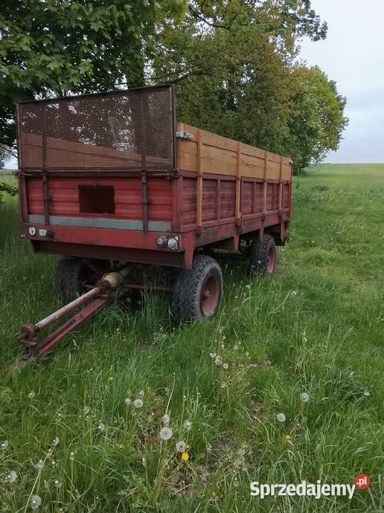 Rozrzutnik obornika czarna bialostocka 2osiowy nieuszkodzony Przyczepy rolnicze Łopuszno sprzedam