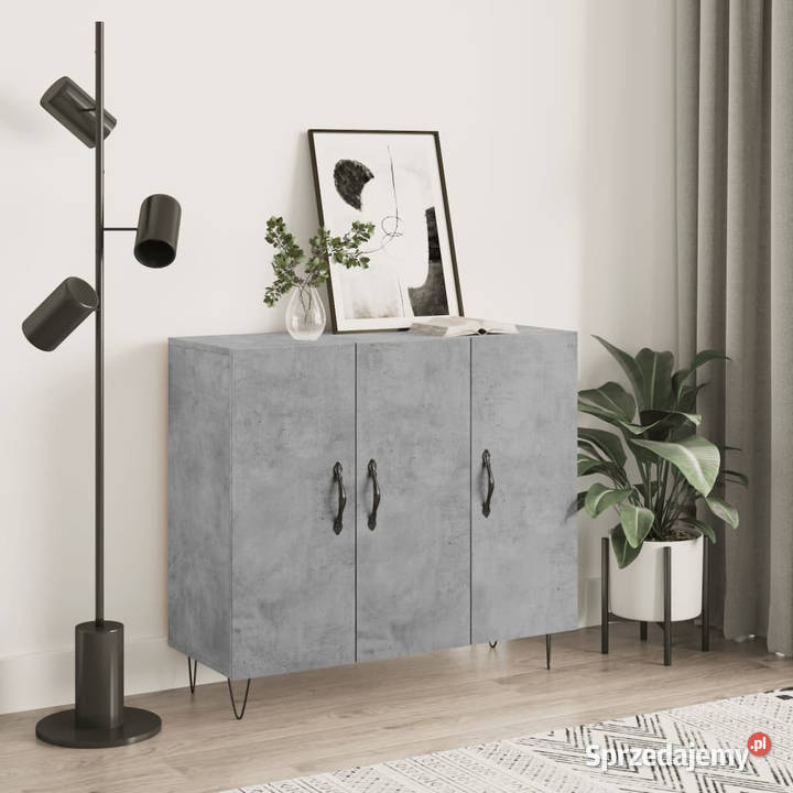 Szafka szarość betonu 90x34x80 materiał Warszawa sprzedam