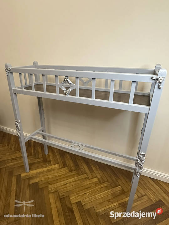 Unikatowy retro kwietnik ze złotymi ornamentami Bielsko-Biała