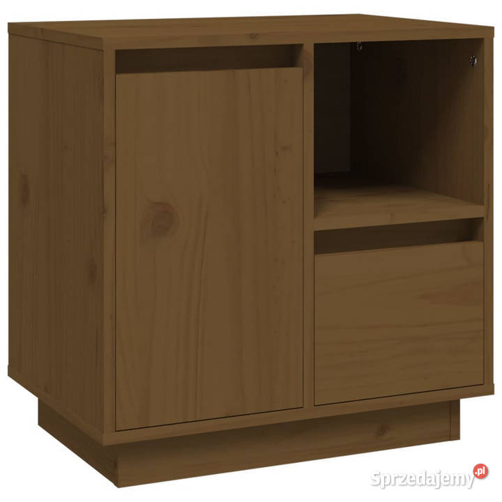 Szafka nocna miodowy brąz 50x34x50 lite drewno Meble mazowieckie Warszawa