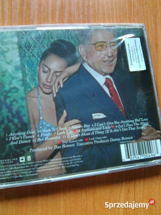 Tony Lady Gaga Bennett Cheek To Cheek Warszawa