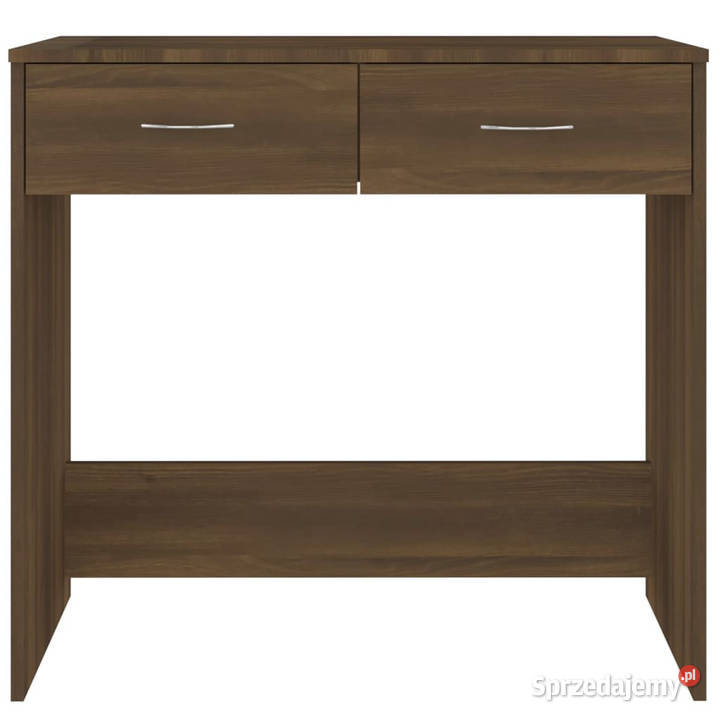 Biurko brązowy dąb 80x40x75 materiał Warszawa sprzedam