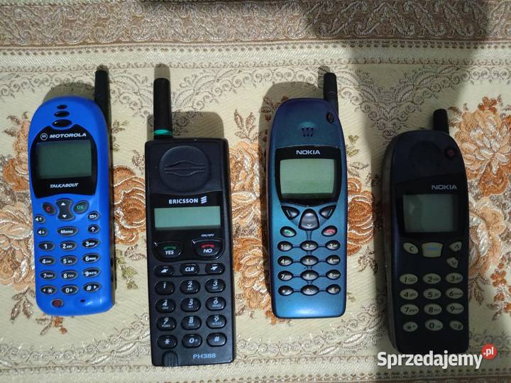 Zabytkowe Telefony ERICSSON Motorola NOKIA Drawski Młyn