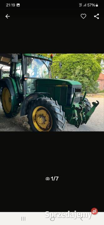 John deere 6610 z Niemiec Gniezno