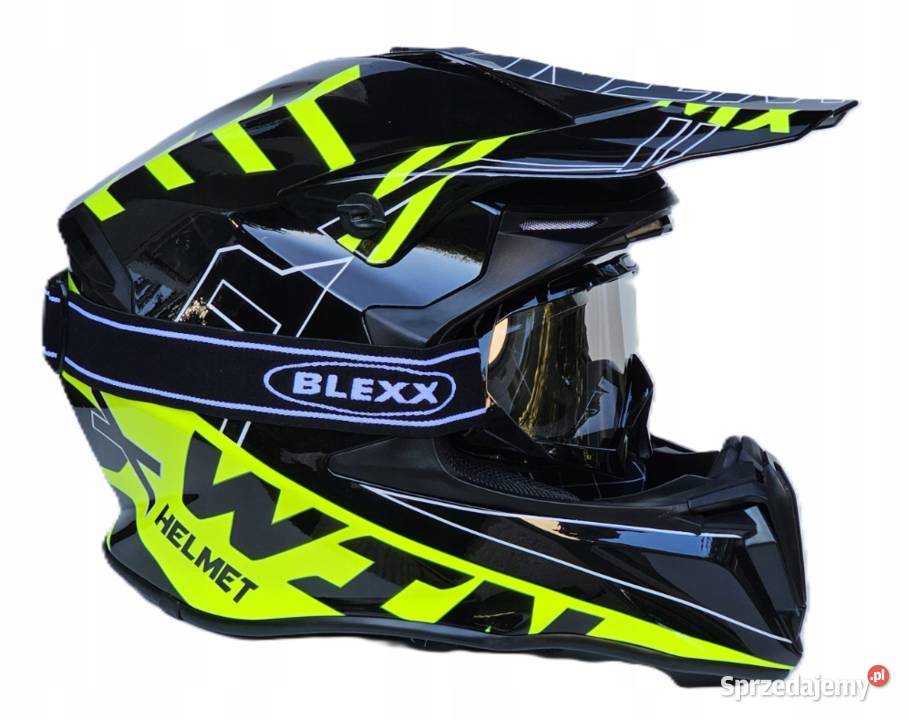 Kask Blex Cross ATV Enduro Nowy homologacja świętokrzyskie Godów