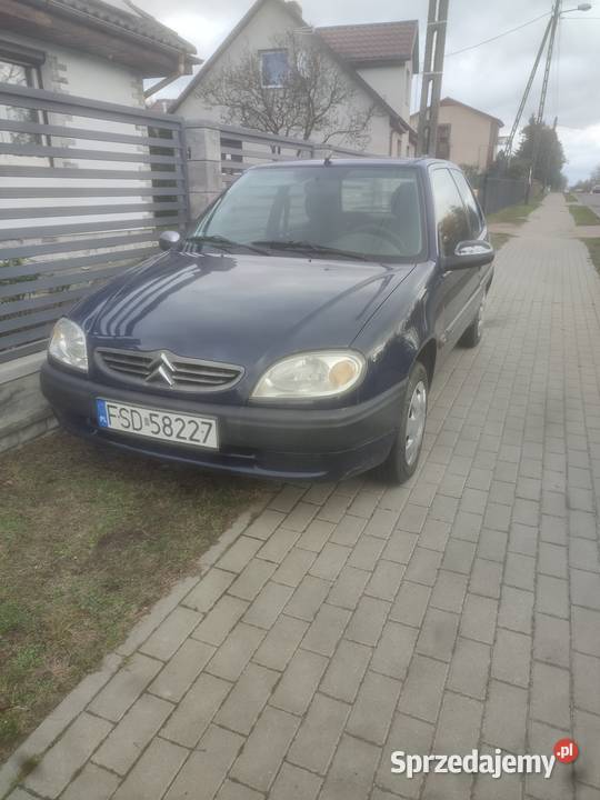 Saxo 15 diesel nowe oc przegląd auto sprawne 2/3 Motoryzacja Stare Kurowo
