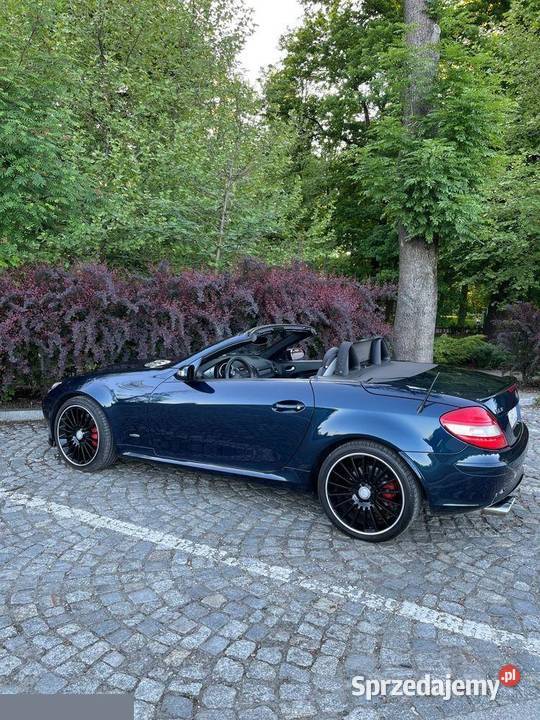 MercedesBenz SLK 200 Kompressor 2007r małopolskie Nowy Sącz
