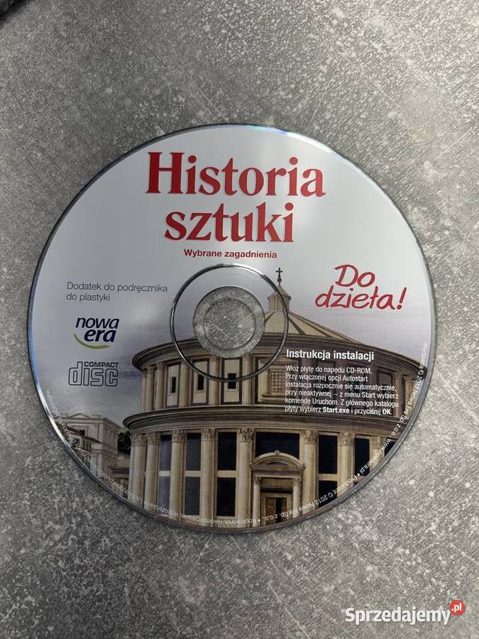 Płyta Historia sztuki Do dzieła Nowa Era Jasło