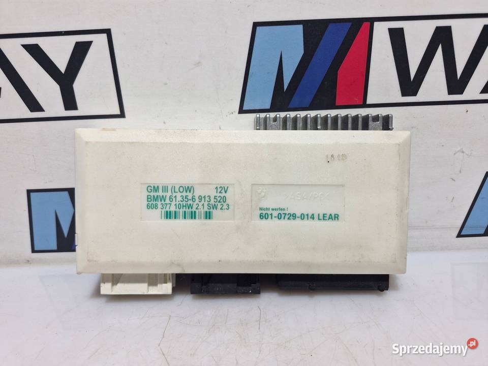 BMW E39 MODUŁ STEROWNIK KOMFORTU GM III LOW