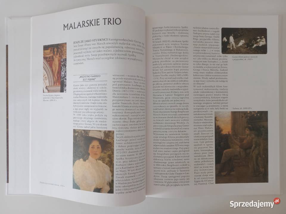 Sztuka Malarstwo Gustav Klimt seria Oxford Kraków