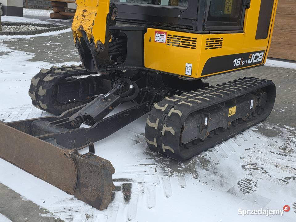 JCB 16 C1 mini koparka 3 łyżki szybkozłącze Bieliny