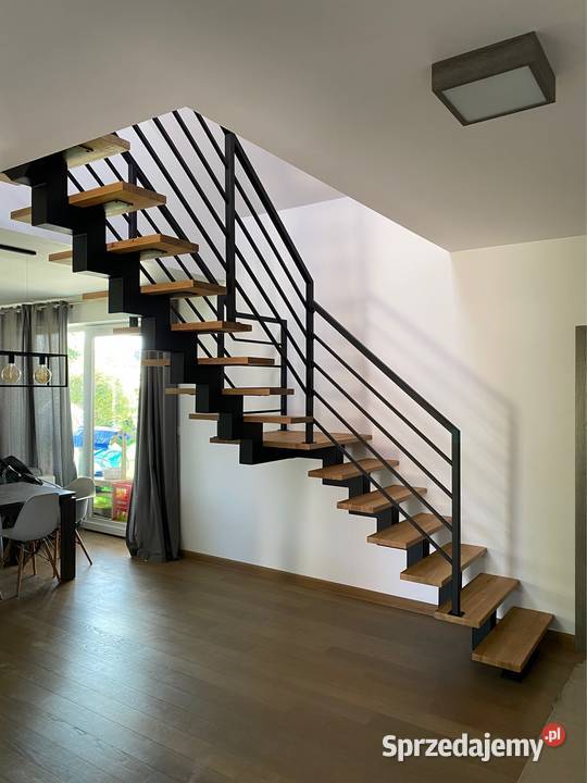 Schody samonośne metalowe Łódź