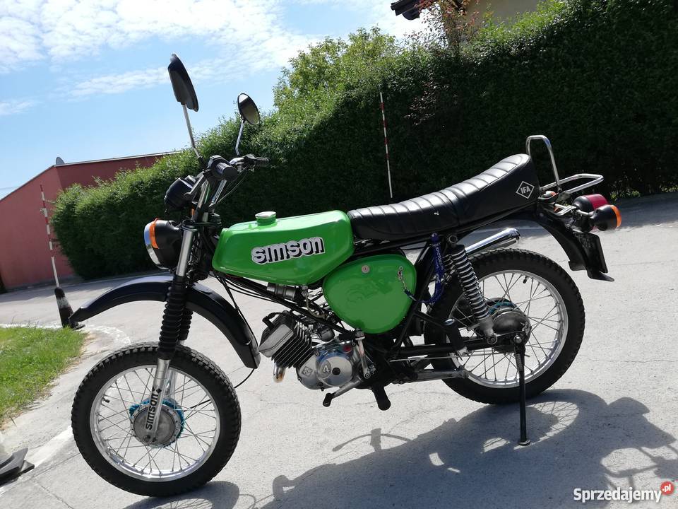 Sprzedam Simsona S51 Enduro remoncie bez wkładu Liszkowo