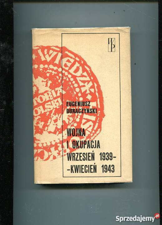 Wojna i okupacja wrzesień 1939kwiecień 1943 Szczecin sprzedam