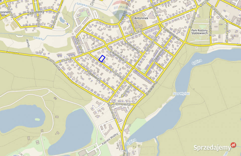 Działka budowlana Poznań Antoninek utwardzona Sprzedaż wielkopolskie